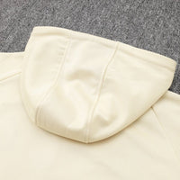 PSG Beige and Dark Blue Premium Tracksuit - Premium Quality Kits at Football Monarch