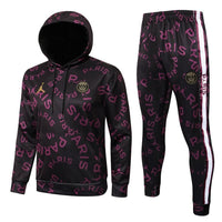 PSG Black and Purple x Gold Premium Tracksuit - Premium Quality Kits at Football Monarch