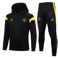 PSG Black and Yellow Premium Tracksuit - Premium Quality Kits at Football Monarch