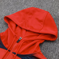 PSG Dark Blue and Red Tracksuit II - Premium Quality Kits at Football Monarch