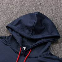 PSG Dark Blue and Red x White Premium Tracksuit - Premium Quality Kits at Football Monarch