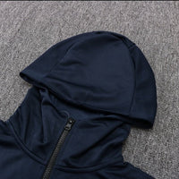 PSG Dark Blue Premium Tracksuit - Premium Quality Kits at Football Monarch