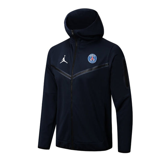PSG Dark Blue Premium Tracksuit - Premium Quality Kits at Football Monarch
