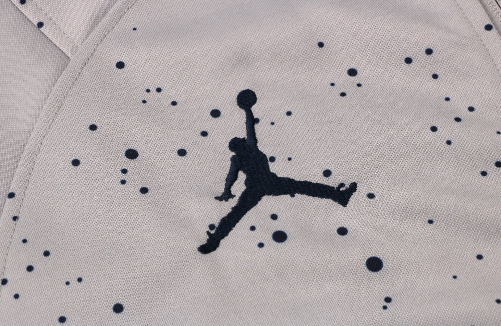 PSG Dark Gray and Blue Premium Tracksuit - Premium Quality Kits at Football Monarch