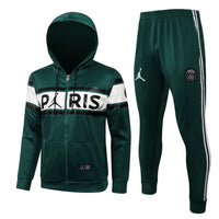 PSG Dark Green and White Premium Tracksuit - Premium Quality Kits at Football Monarch