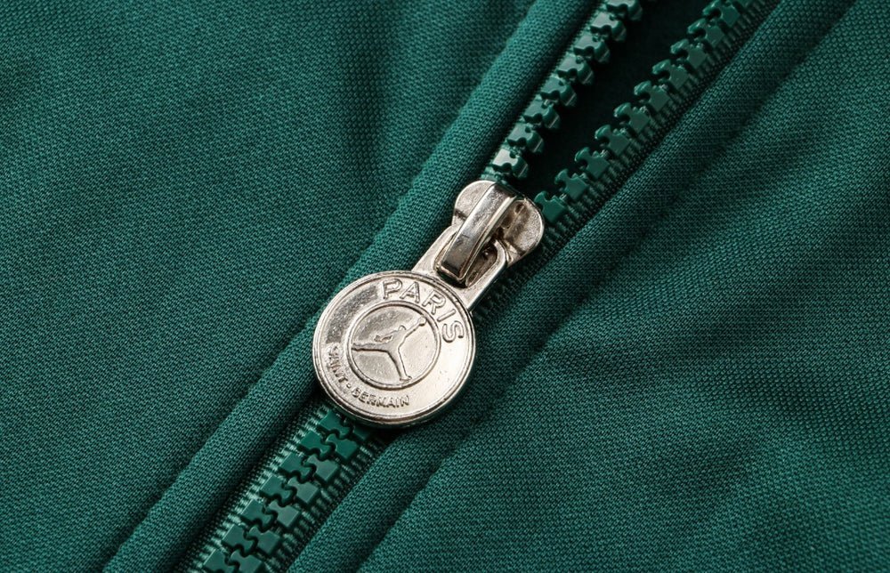 PSG Dark Green and White Premium Tracksuit - Premium Quality Kits at Football Monarch