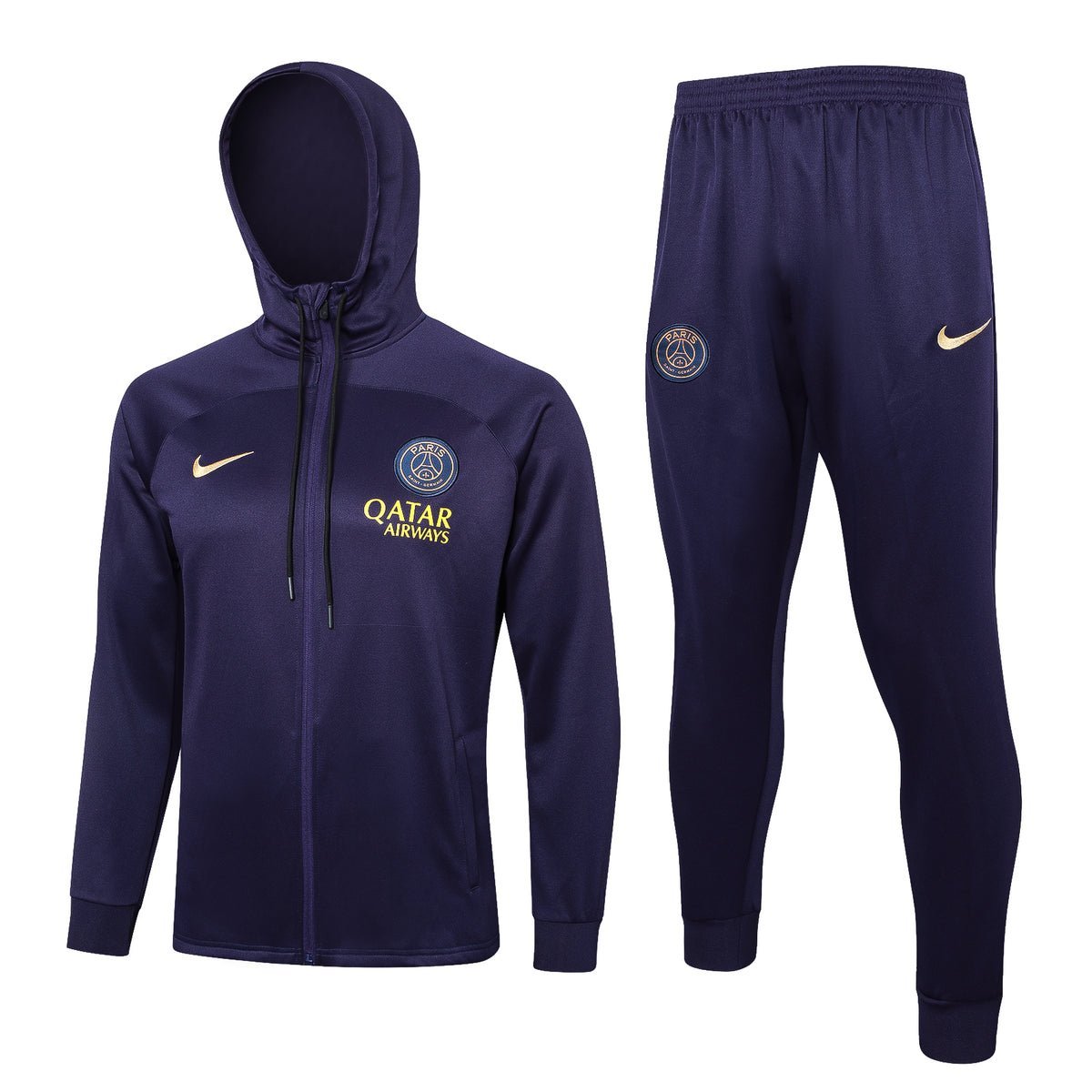 PSG Dark Purple Premium Tracksuit - Premium Quality Kits at Football Monarch