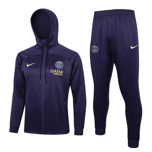 PSG Dark Purple Premium Tracksuit - Premium Quality Kits at Football Monarch