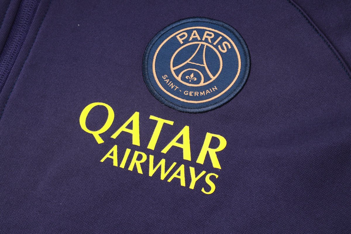 PSG Dark Purple Premium Tracksuit - Premium Quality Kits at Football Monarch