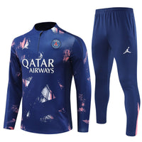 PSG "Parisian Frost" Blue Premium Tracksuit - Premium Quality Kits at Football Monarch