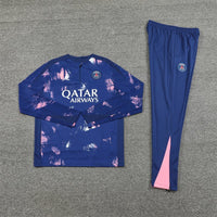 PSG "Parisian Frost" Blue Premium Tracksuit - Premium Quality Kits at Football Monarch