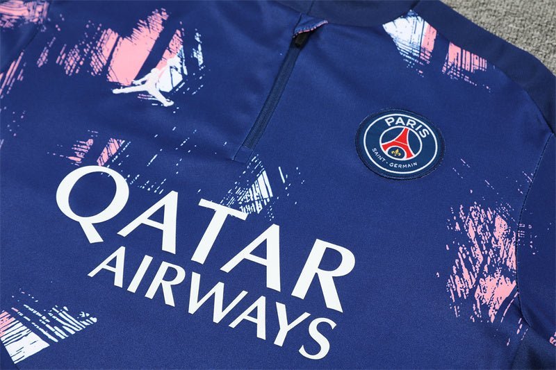 PSG "Parisian Frost" Blue Premium Tracksuit - Premium Quality Kits at Football Monarch