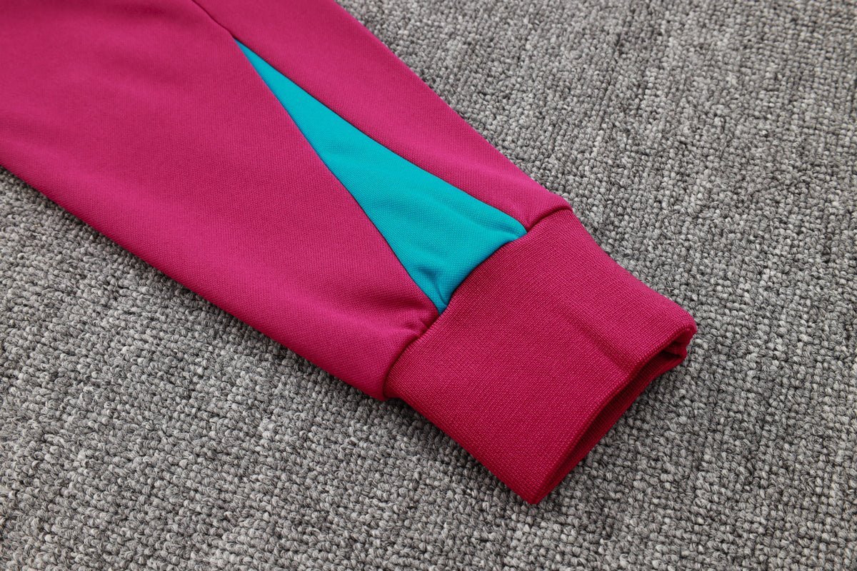 PSG Pink and Black Premium Tracksuit - Premium Quality Kits at Football Monarch