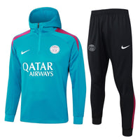 PSG Turqoise and Black Premium Tracksuit - Premium Quality Kits at Football Monarch