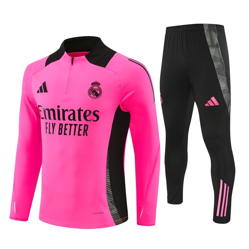 Real Madrid "Aurora Rose" Premium Kids Size Tracksuit - Premium Quality Kits at Football Monarch