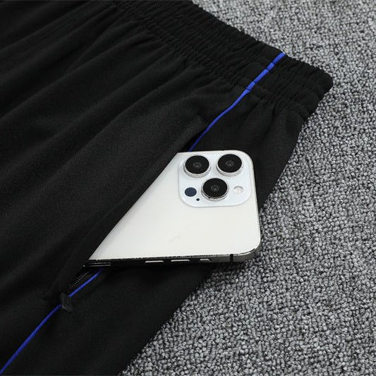 Real Madrid "Azul Reactor" Premium Kids Size Tracksuit - Premium Quality Kits at Football Monarch