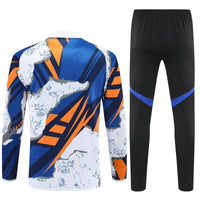 Real Madrid "Azul Reactor" Premium Kids Size Tracksuit - Premium Quality Kits at Football Monarch