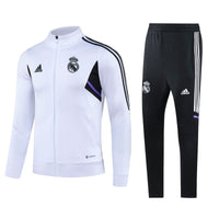 Real Madrid "Blanco Regal" Premium Tracksuit - Premium Quality Kits at Football Monarch