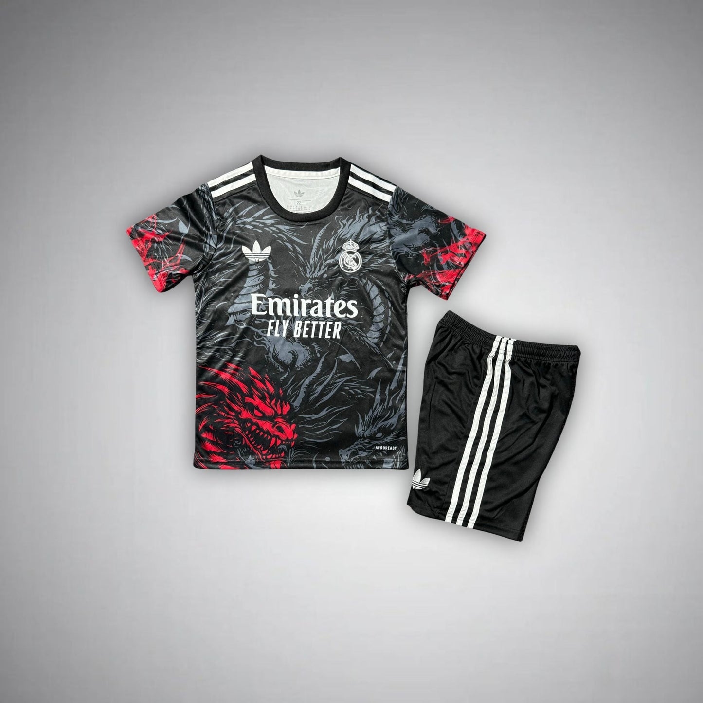 Real Madrid "Devil's Eye" Premium Kids Size Kit - Premium Quality Kits at Football Monarch