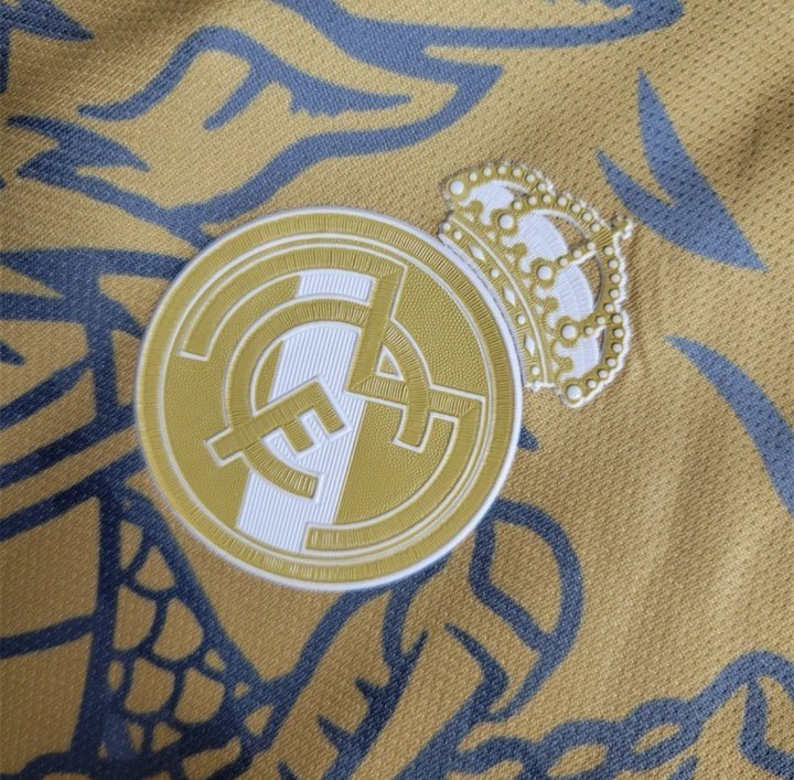 Real Madrid "Dragón Dorado" Premium Kit - Premium Quality Kits at Football Monarch