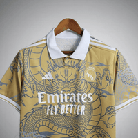 Real Madrid "Dragón Dorado" Premium Kit - Premium Quality Kits at Football Monarch