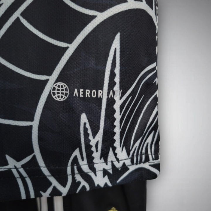 Real Madrid "Dragon Negro" Premium Kids Size Kit - Premium Quality Kits at Football Monarch