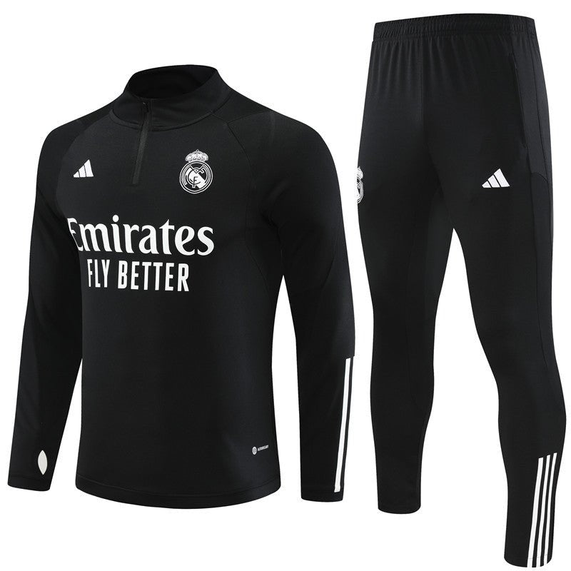 Real Madrid "Eleganza" Premium Tracksuit - Premium Quality Kits at Football Monarch