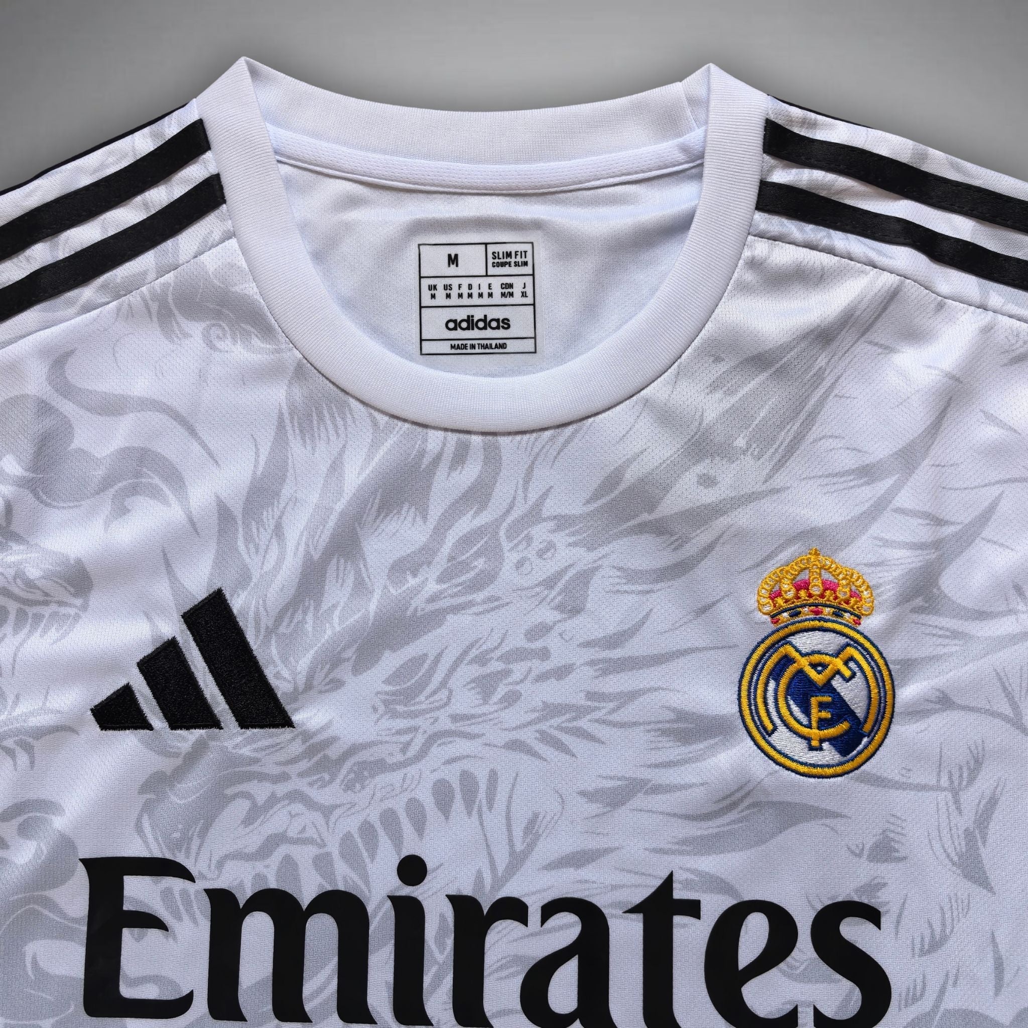 Real Madrid "Emerald Flame" Premium Kids Size Kit - Premium Quality Kits at Football Monarch
