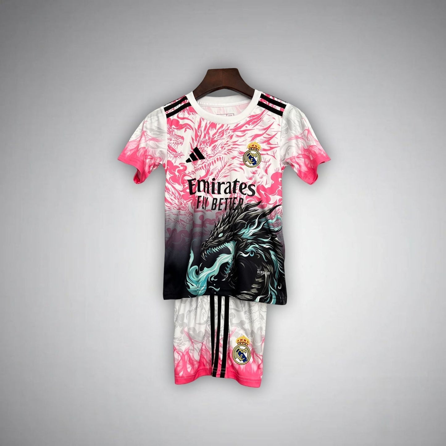 Real Madrid "Flameborn" Premium Kids Size Kit - Premium Quality Kits at Football Monarch