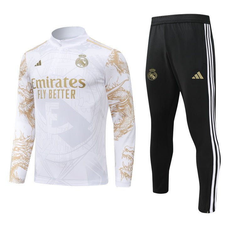 Real Madrid "Golden Dynasty" Premium Tracksuit - Premium Quality Kits at Football Monarch