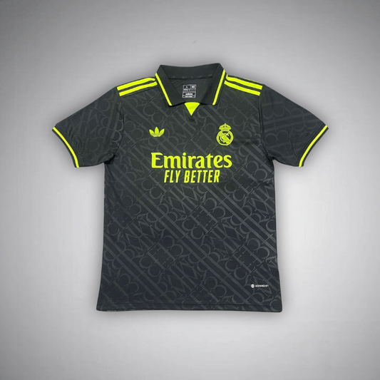 Real Madrid "Noir Galáctico" Premium Kit - Premium Quality Kits at Football Monarch