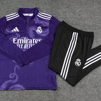 Real Madrid "Purple Dragon" Premium Tracksuit - Premium Quality Kits at Football Monarch