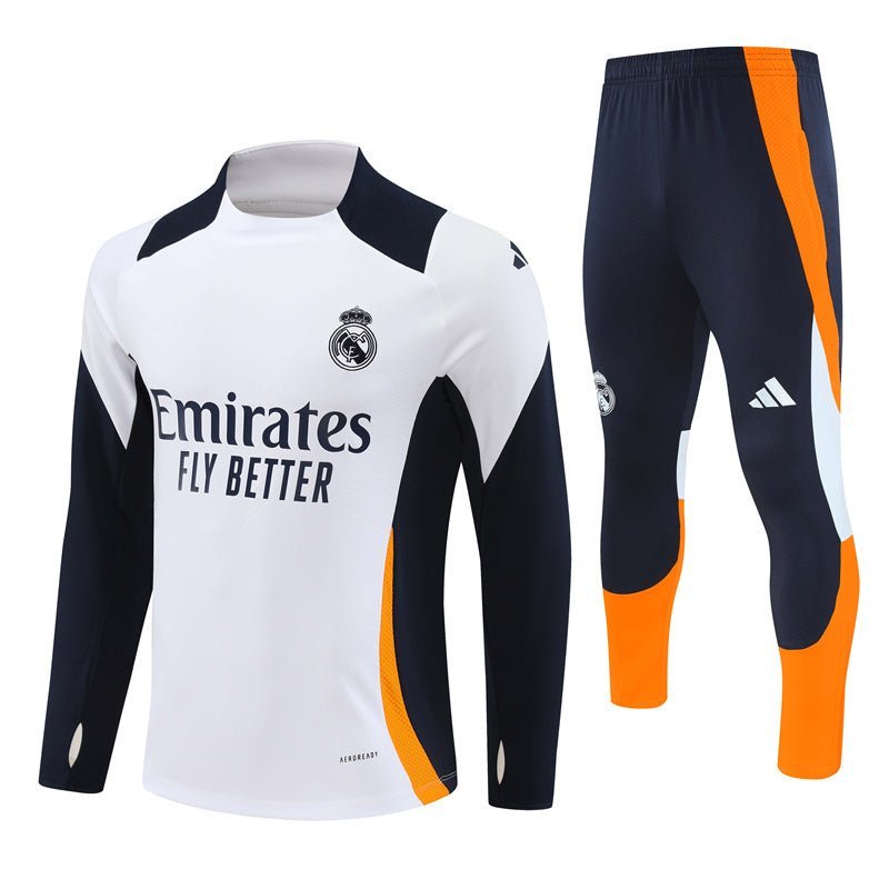 Real Madrid "Supercharged" Premium Kids Size Tracksuit - Premium Quality Kits at Football Monarch