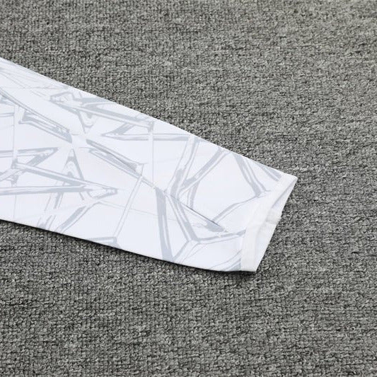 Real Madrid "White Armor" Premium Kids Size Tracksuit - Premium Quality Kits at Football Monarch