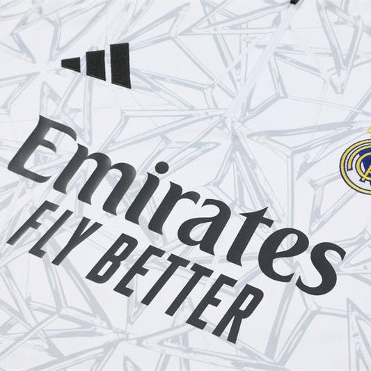 Real Madrid "White Armor" Premium Tracksuit - Premium Quality Kits at Football Monarch