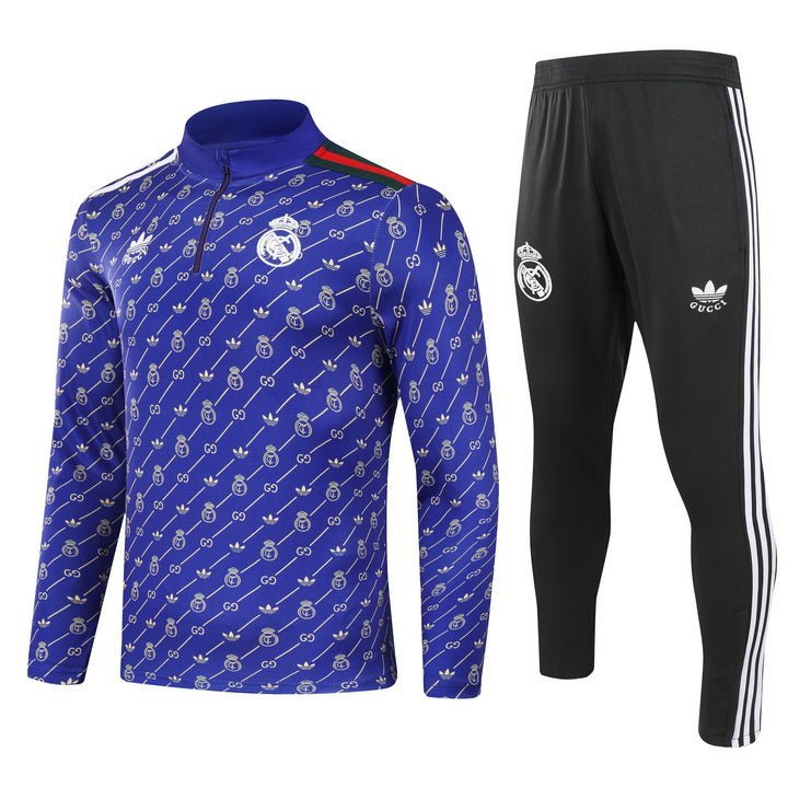 Real Madrid x Gucci Premium Tracksuit - Premium Quality Kits at Football Monarch