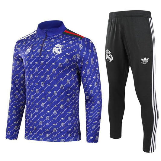 Real Madrid x Gucci Premium Tracksuit - Premium Quality Kits at Football Monarch