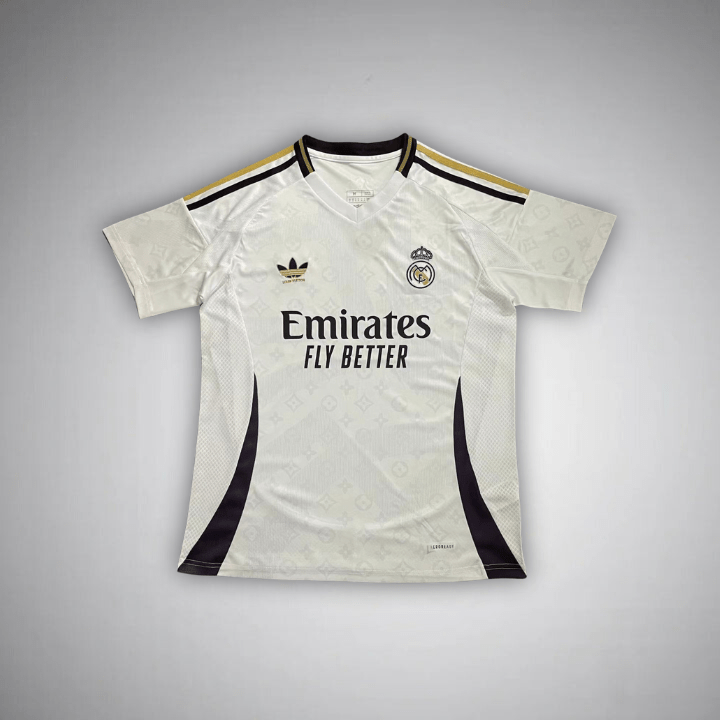 Real Madrid x Louis Vuitton Premium Kit - Premium Quality Kits at Football Monarch