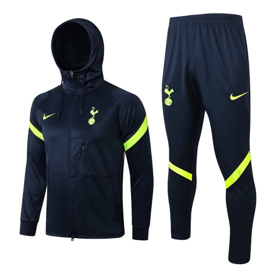 Tottenham Dark Blue Premium Tracksuit - Premium Quality Kits at Football Monarch